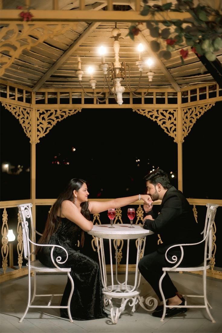 Candlelit Dinner Love Story
